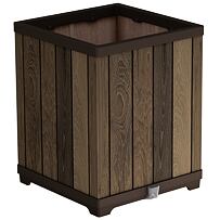 Deco Square Tall Kvetináč 45,5 x 45,5 x 55 cm, orech KETER 261033