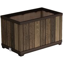 Deco Rectangle Kvetináč 76 x 45,5 x 45,5 cm, orech KETER 261034