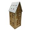 Domček hnedý LED veľký 25 x 11 cm Prodex X5320770