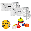 Futbalový set - bránky 2 ks, ploché kužele, lopta MY HOOD 302322+302044+302016