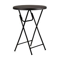 Ohio cateringový barový stôl Ø81 x 110 cm - čierny Your Brand 720034
