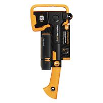 Set Univerzálna sekera (XS) X14 + Xsharp™ brúsič nožov a sekier FISKARS 1075432