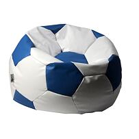 Antares Sedací vak Euroball BIG XL bielo - modrý
