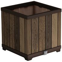 Deco Square Kvetináč 45,5 x 45,5 x 45,5 cm, orech KETER 261031