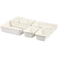 Sada organizérov do zásuvky, umelá plsť, biela KESPER 17797