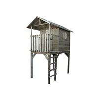 Detský drevený domček s rebríkom Vyhliadka MARIMEX 11640372