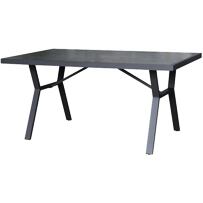 Sibiu Stôl 140 × 80 cm, hliníkový ROJAPLAST 614260-TAH02