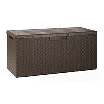 Portofino Úložný box 340 l, plastový, hnedý TOOMAX Z0176R1--3500