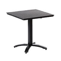 Jedálenský stôl REUS 70 x 70 cm antracit IWHome IWH-10120007