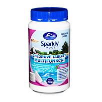 Chlórové tablety do bazéna 6v1 multifunkčné 200 g 1 kg SPARKLY POOL 938016