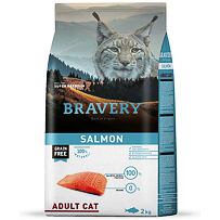 Cat ADULT Krmivo pre mačky 7kg - losos BRAVERY 2100940