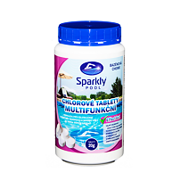 Chlórové tablety do bazéna 6v1 multifunkčné 1 kg SPARKLY POOL 938011