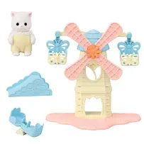 Zábavný park s veterným mlynom a mačiatkom SYLVANIAN FAMILY 10395526