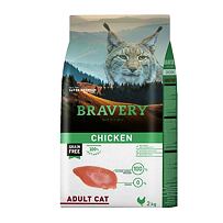 Cat ADULT Krmivo pre mačky 2kg - kuracie BRAVERY 2100944