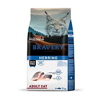 Cat ADULT Krmivo pre mačky 7kg - sleď BRAVERY 1004873