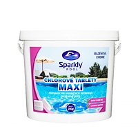 Chlórové tablety do bazéna Maxi 5 kg SPARKLY POOL 938008