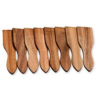 Špachtle na raclette 8 ks, 13 x 3,5 cm, akáciové drevo KESPER 28968