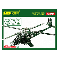 Súprava vrtuľníkov, 515 dielov, 40 modelov Merkur 10996025