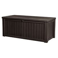 Rockwood Úložný box 570 l, hnědý KETER 47/30