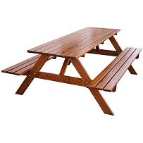 Piknik Záhradný set 200 cm, lakovaný ROJAPLAST 245/20