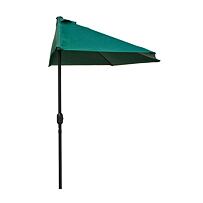 Slnečník polkruhový 270 x 135 cm, tmavozelený HAPPY GREEN 50HKT157NDG