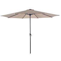 Roja Standard Slnečník ø 400 cm, béžový ROJAPLAST 607/95