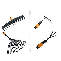 SET FISKARS QuikFit 4 +1 - 1x násada + 4x nástavce