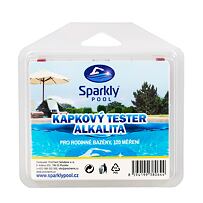 Kvapkový tester bazénovej vody - alkalita SPARKLY POOL 938064