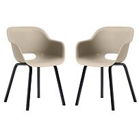 Noa Duo Kreslo 2 ks, silver sage KETER 260027