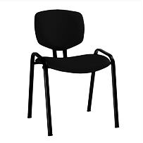 Rokovací stolička ISY čierna