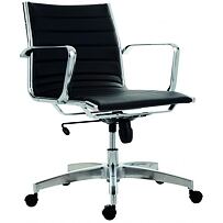 Kancelárska stolička 8850 KASE Ribbed - nízky chrbát Antares