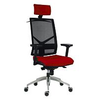 Kancelárska stolička 1850 SYN OMNIA ALU PDH - červená Antares