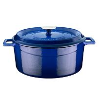 Hrnec Ø 28 cm, 6,7 l, liatinový, modrý LAVA METAL LVYTC28K2BLU