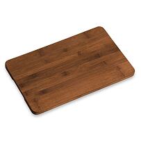 Doska na krájanie a servírovanie 43 x 1,9 x 26 cm, tmavý bambus KESPER 59390