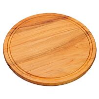 Servírovacia doska, ø 30 cm, bukové drevo KESPER 85444