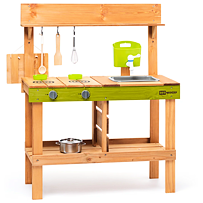 Rosalie Záhradná kuchynka 95 × 77 × 34 cm, drevená WOODY 102190206