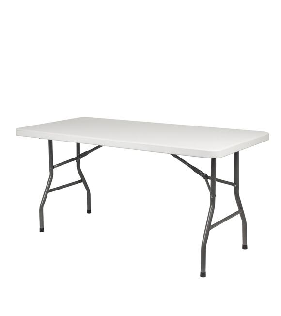 New York cateringový skladací stôl 183x76 cm, biely YOUR BRAND 720001