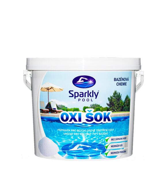 Kyslíkový oxi šok 3 kg SPARKLY POOL 938056