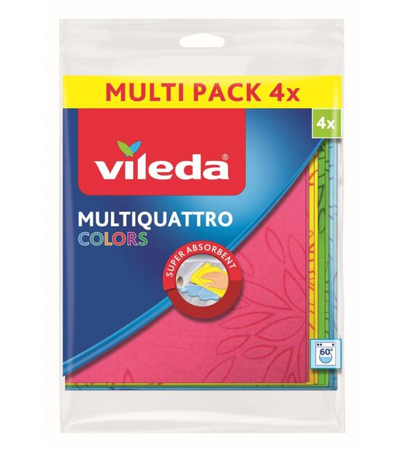 Multiquattro Colors Handrička 4 ks VILEDA 168060