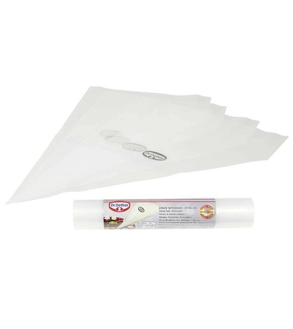 Jednorazové zdobiace vrecko, 35 cm, 30 ks DR.OETKER 2456