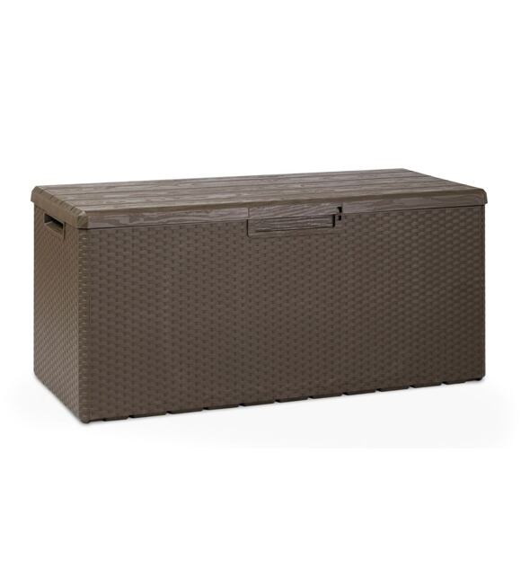 Portofino Úložný box 340 l, plastový, hnedý TOOMAX Z0176R1--3500