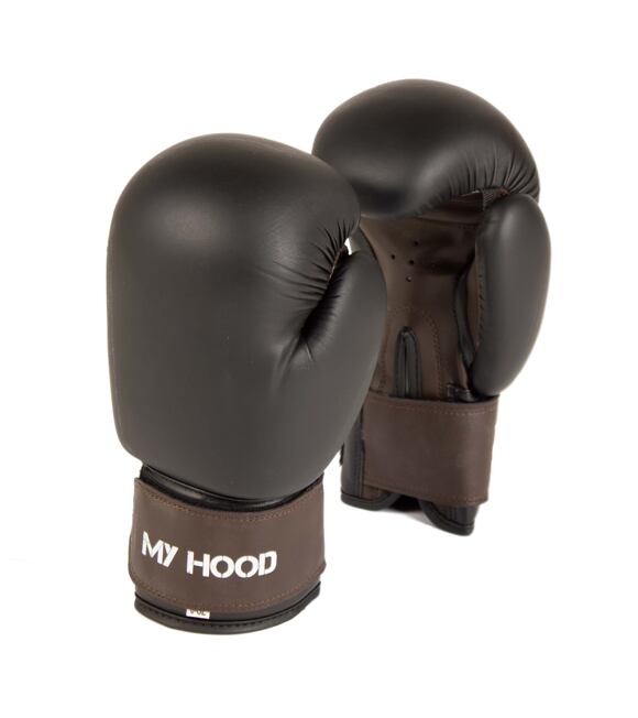 Boxerské rukavice 8 oz - hnedé My Hood 201052