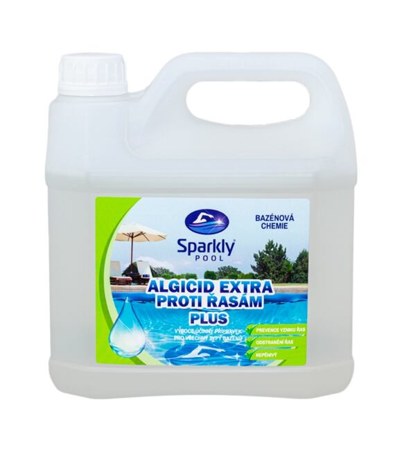 Algicíd extra proti riasam Plus 3 l - Stop riasam SPARKLY POOL 938024