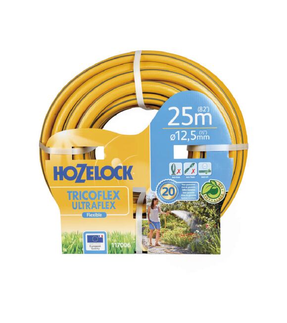 Tricoflex Ultraflex 12,5 mm Zavlažovacia hadica 25 m HOZELOCK 117006