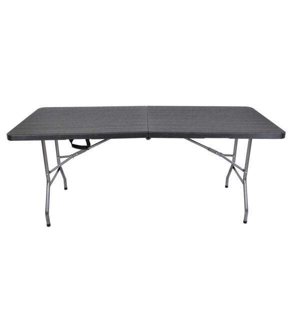 Catering Stôl skladací 180 x 74 cm, čierny ROJAPLAST DS-CZ180W