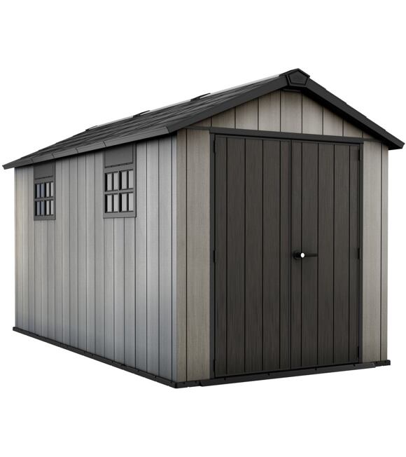 Oakland 7513 Záhradný domček 8,5 m², sivý KETER 252534