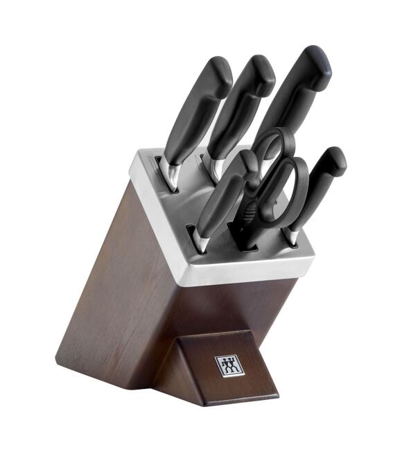 Four Star Samoostriaci blok s nožmi 7 ks, hnedá ZWILLING 35145-000-0