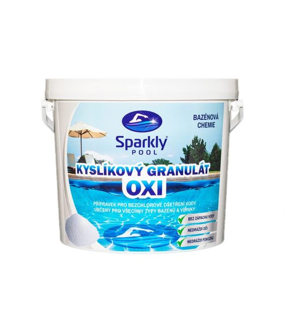 Kyslíkový granulát oxi 3 kg SPARKLY POOL 938074