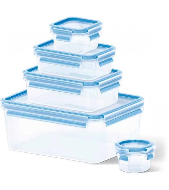 Tefal MASTER SEAL FRESH dózy obdélníkové 5 ks 0,15/0,25/0,55/1,0/3,70 L