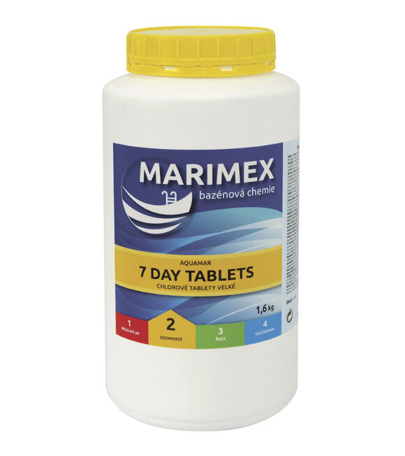 Aquamar 7 dní tablety 1,6 kg Marimex 11301203